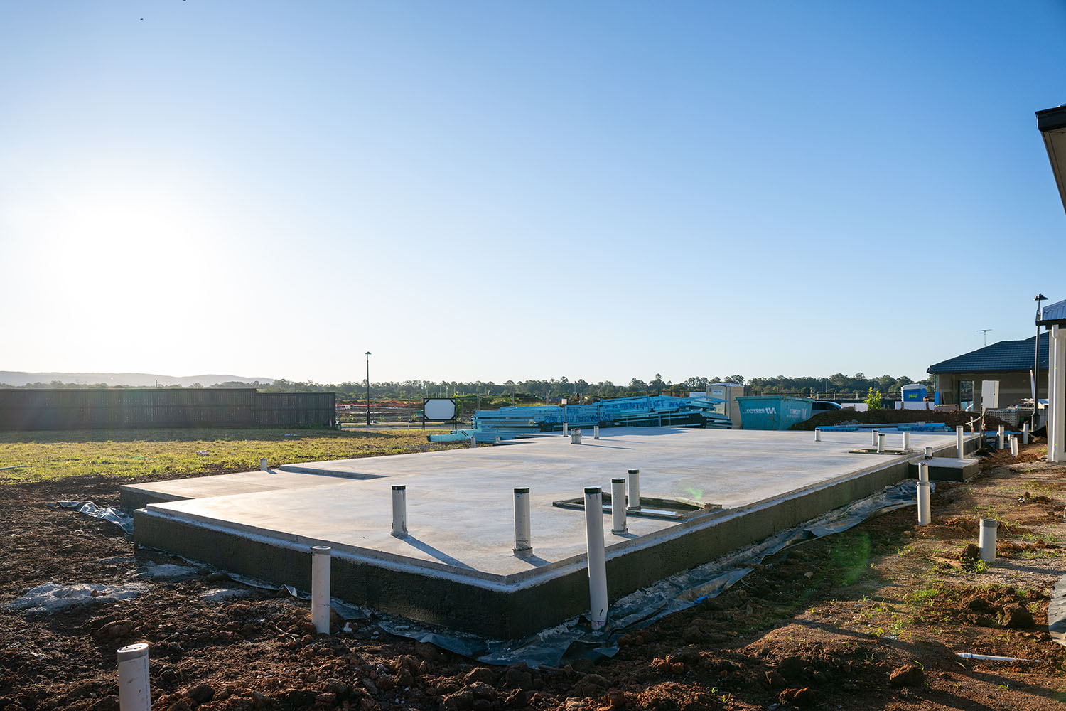 Construction stage: PRE SLAB